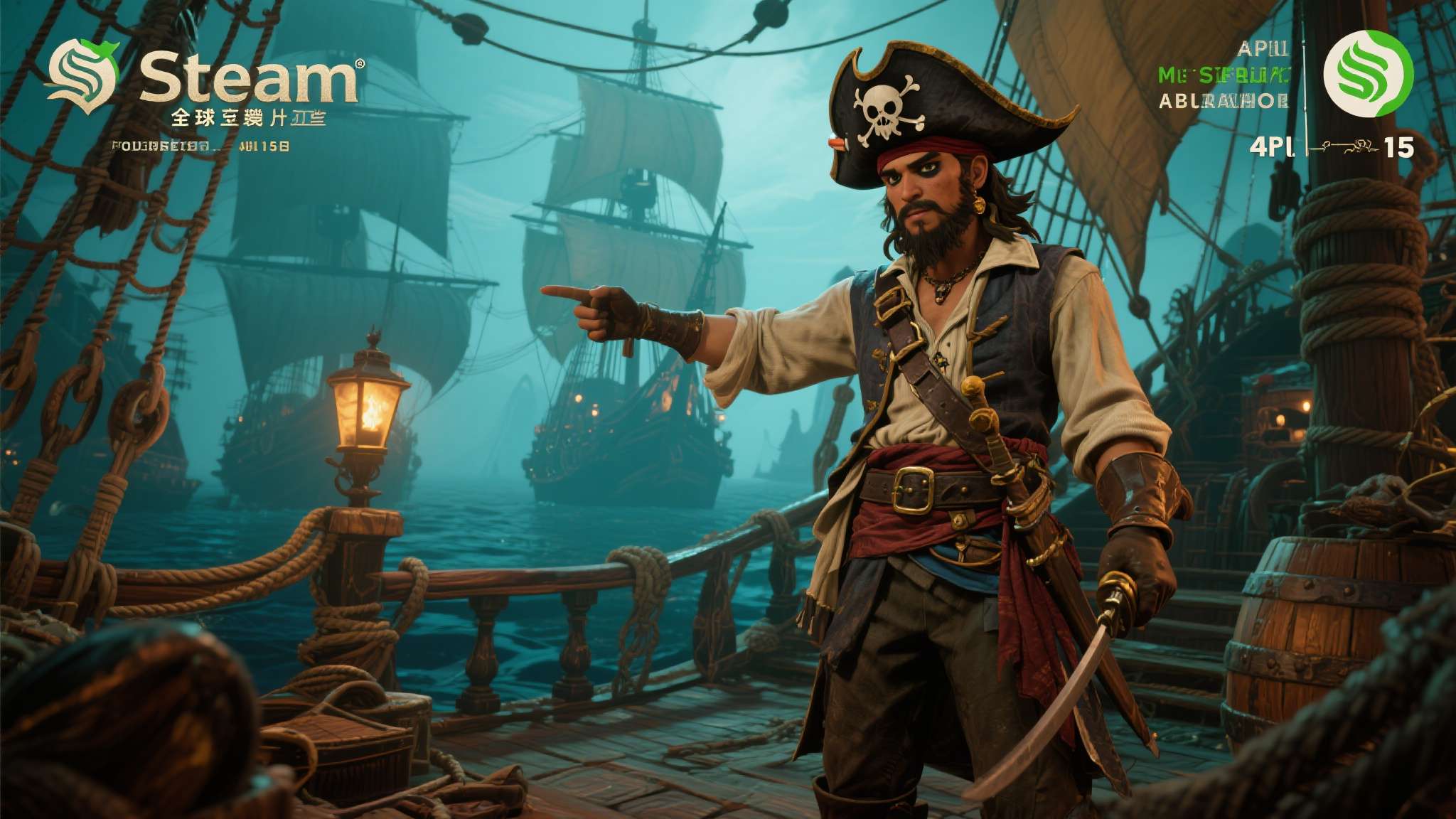 海盗题材动作冒险游戏《深渊之印》(Mark of the Deep)全新付费 DLC《诅咒试炼》将于4 月 15 日在Steam平台全球上线 4月15日,Steam平台,全球同步上线。 对于热爱海盗冒险与高难度挑战的玩家群