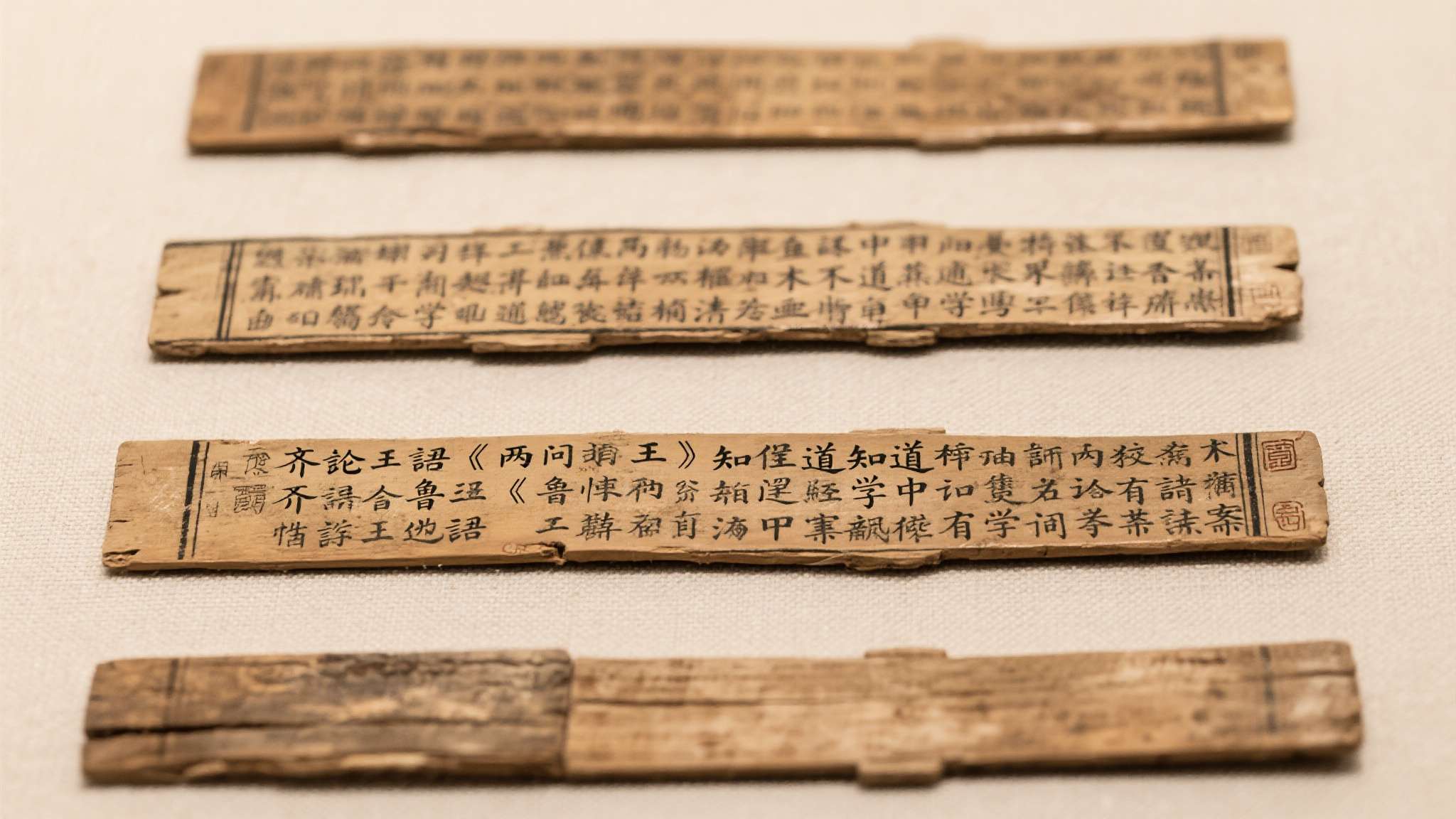 公元前410年 齐《论语》相较于鲁《论语》,在篇章结构和文字内容上均有差异,据说多出《问王》《知