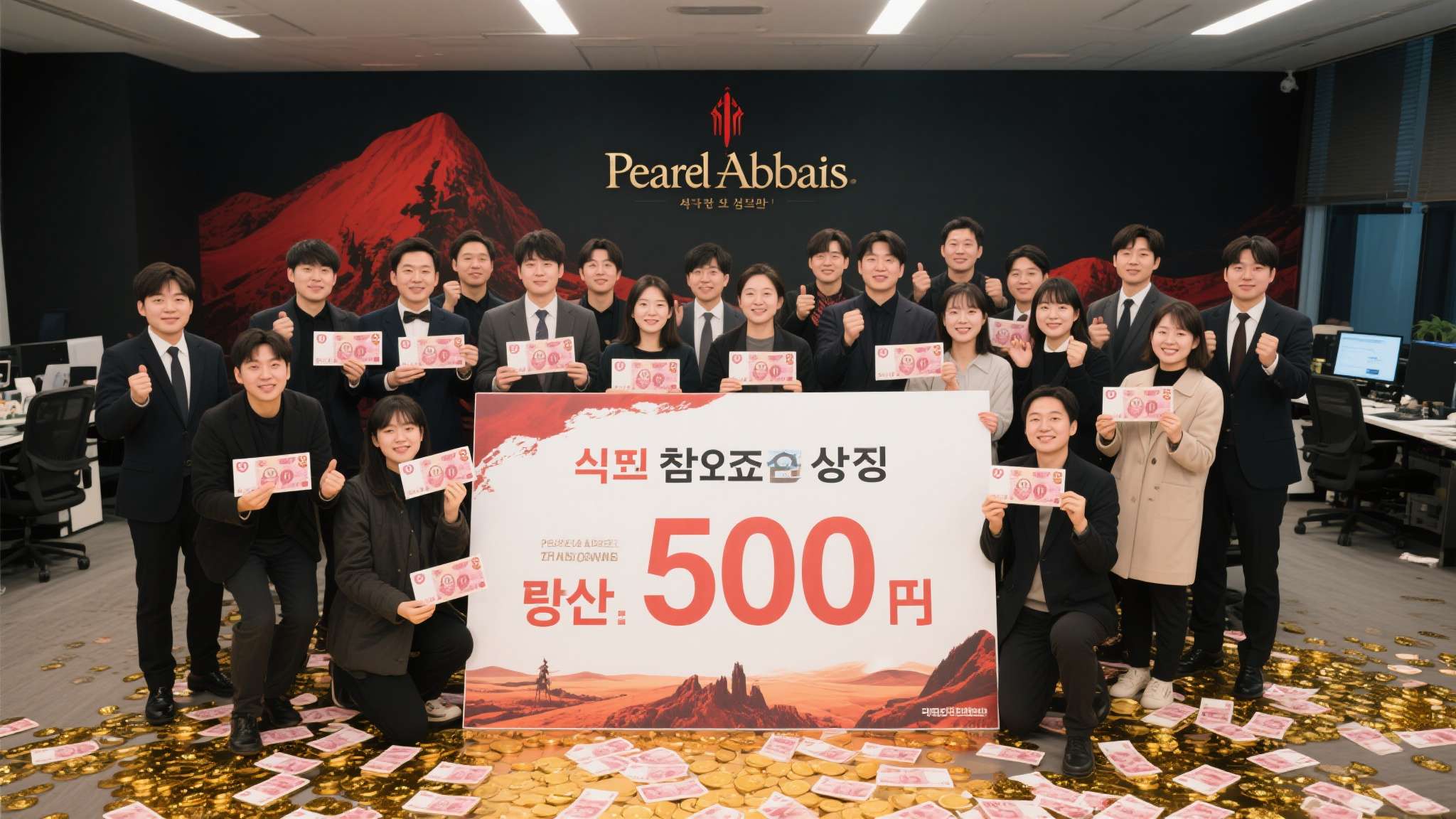 当大多数公司还在为年终奖的分配标准争论不休时，韩国游戏公司Pearl Abyss