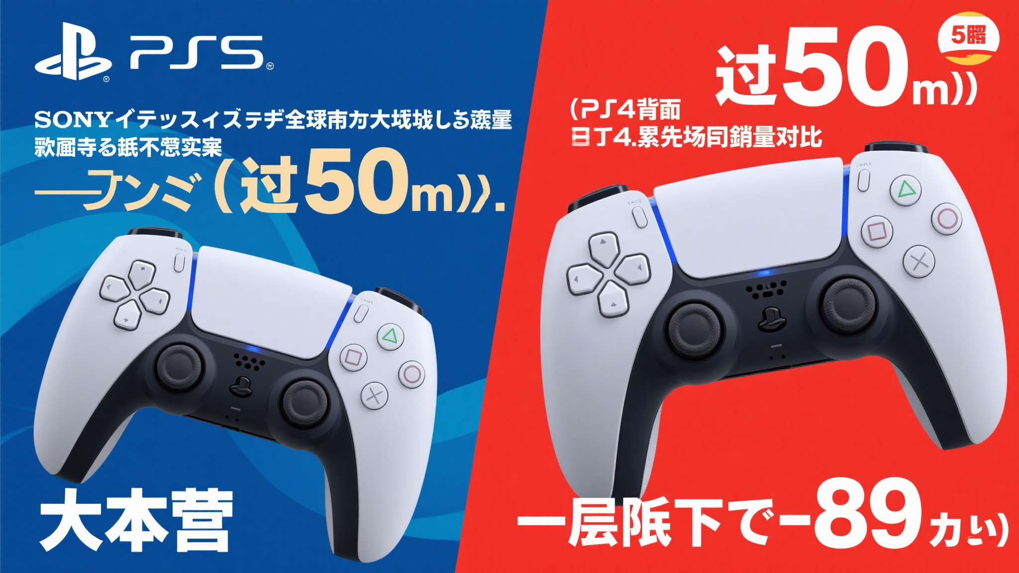 曝PS5日本累计销量750万台! 仍落后PS4同期近89万台 索尼的主机战场从未平静。当PS5在全球市场高歌猛进之时,其"大本营"日本的表现却