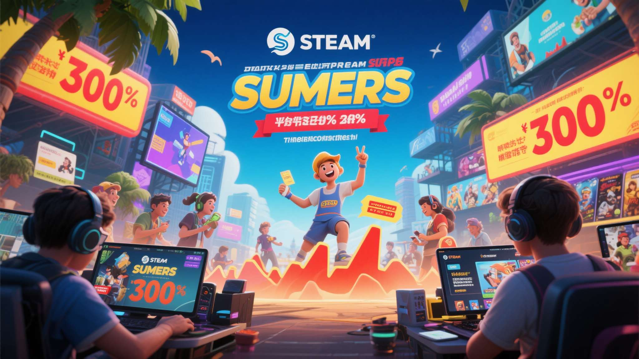 从更宏观的视角来看，STEAM夏季特卖不仅是玩家的节日，也是游戏开发者触达更广泛